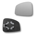 Replacement Wing Mirror Glass Left for Renault Scenic 2009-2016 Clip-On Passenger Near Side N/S Heated Convex