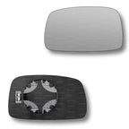 Replacement Wing Mirror Glass Left for VW Corrado 1988-1995 Clip-On Passenger Near Side N/S Heated Convex