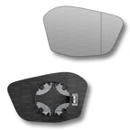 Replacement Wing Mirror Glass Right for Citroen C4 2021-2022 Clip-On Driver Off side Heated with Blind Spot