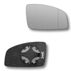 Replacement Wing Mirror Glass Right for Renault Espace 2003-2009 Clip-On Driver Off side Heated with Blind Spot
