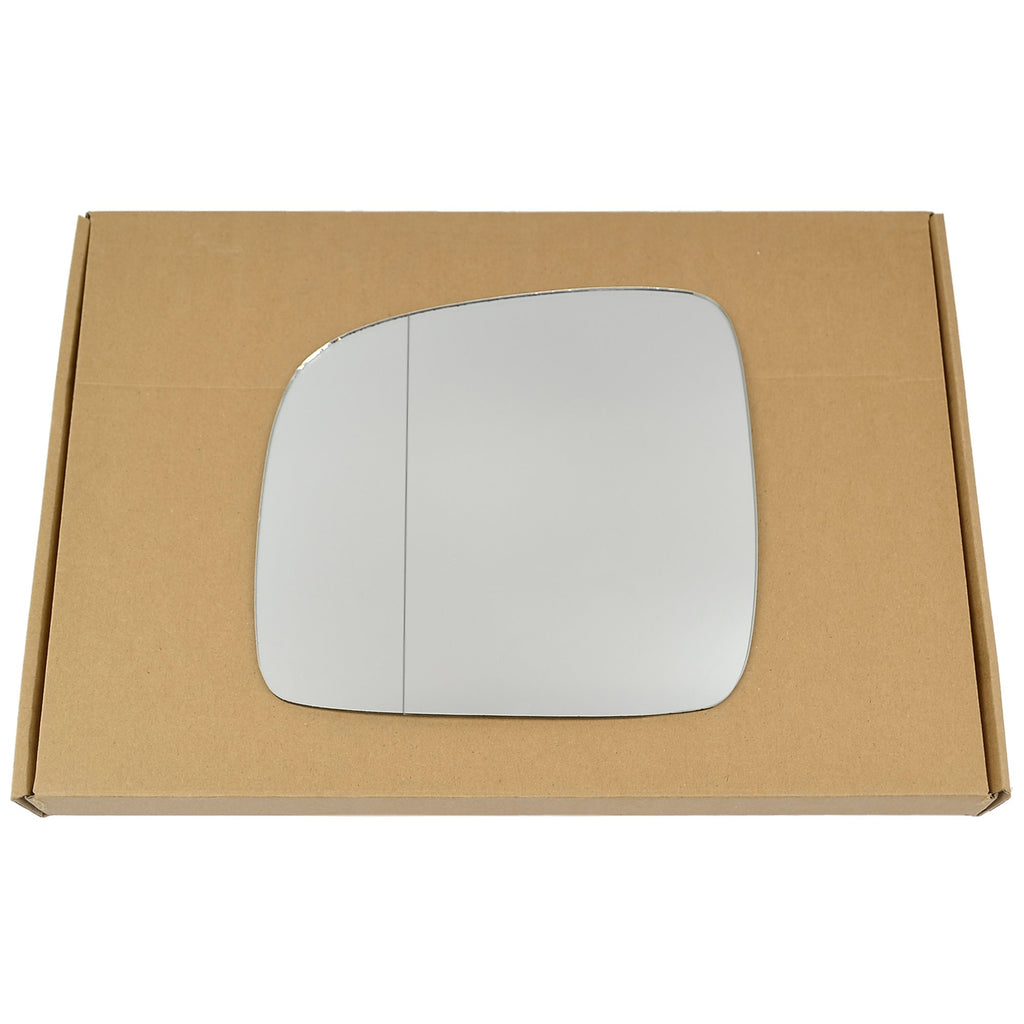 Wing Mirror Glass Left for VW transporter T5 LHD 2003-2009 Stick-On Passenger Near Side with Blind Spot