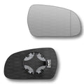 Replacement Wing Mirror Glass Right for Audi A4 2010-2015 Clip-On Driver Off side Heated with Blind Spot