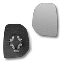 Replacement Wing Mirror Glass Left for Citroen Berligo 2008-2012 Clip-On Passenger Near Side N/S Heated Convex