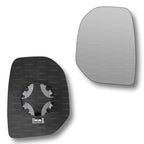 Replacement Wing Mirror Glass Left for Citroen Berligo 2008-2012 Clip-On Passenger Near Side N/S Heated Convex