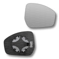 Replacement Wing Mirror Glass Right for Land Rover Range Rover Evoque 2014-2019 Clip-On Driver Off side Heated Convex