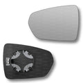 Replacement Wing Mirror Glass Left for Audi A1 2018-2022 Clip-On Passenger Near Side N/S Heated Convex