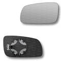 Replacement Wing Mirror Glass Left for Audi A3 1996-2000 Clip-On Passenger Near Side N/S Heated Convex