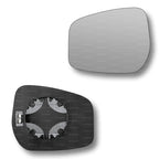 Replacement Wing Mirror Glass Left for Nissan Note 2013-2017 Clip-On Passenger Near Side N/S Heated Convex