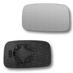 Replacement Wing Mirror Glass Left for Vauxhall Frontera 1991-1998 Clip-On Passenger Near Side N/S Convex