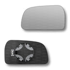 Replacement Wing Mirror Glass Left for Hyundai Tucson 2004-2009 Clip-On Passenger Near Side N/S Heated Convex