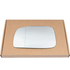 Wing Mirror Glass Left for Toyota Prius 2003-2009 Stick-On Passenger Near Side with Blind Spot