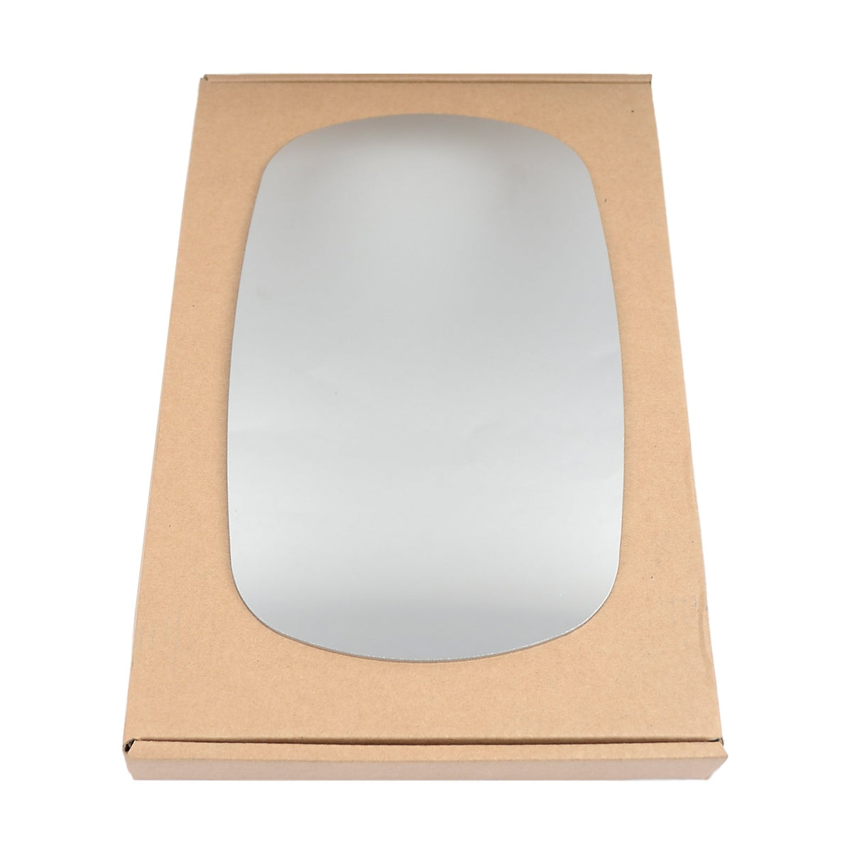 Wing Mirror Glass Left for Fiat Doblo 2001-2010 Stick-On Passenger Near Side Convex