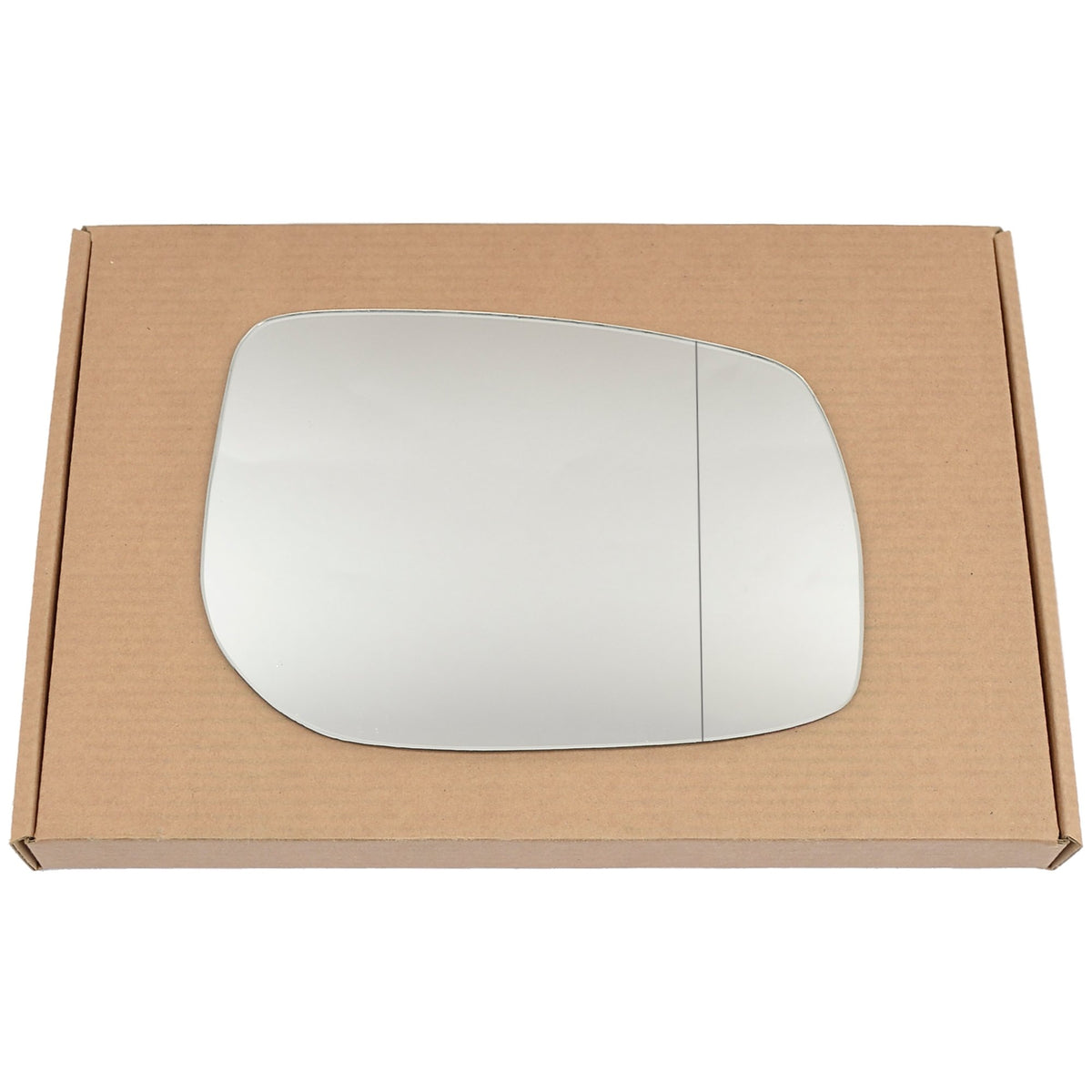 Wing Mirror Glass Right for Toyota Yaris 2005-2011 Stick-On Driver Off Side with Blind Spot