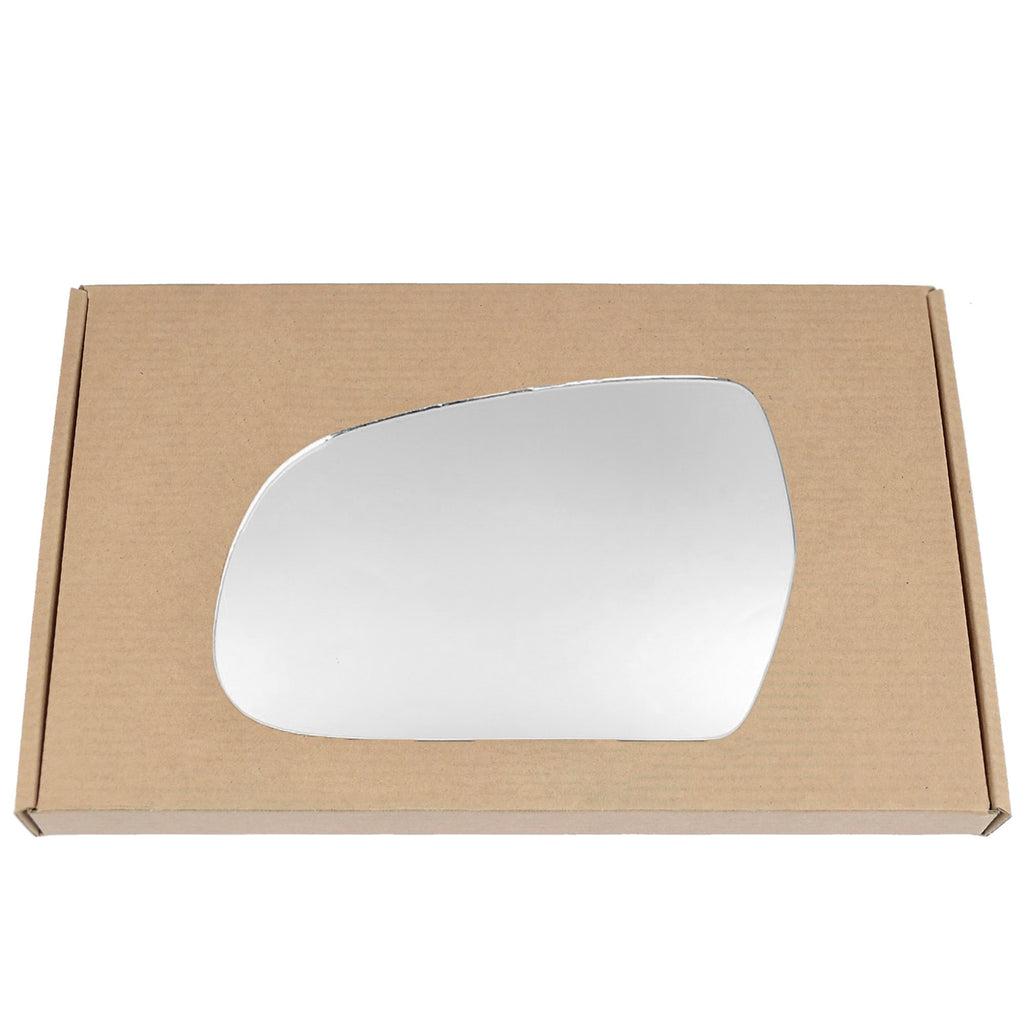 Wing Mirror Glass Left for Audi A4 2010-2015 Stick-On Passenger Near Side Convex