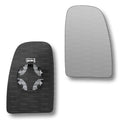 Replacement Wing Mirror Glass Right for Fiat Ducato 2007-2022 Clip-On Driver Off side Heated Convex