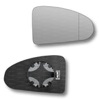 Replacement Wing Mirror Glass Right for Audi TT 2014-2022 Clip-On Driver Off side Heated with Blind Spot