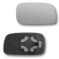 Replacement Wing Mirror Glass Right for VW Passat 1988-1997 Clip-On Driver Off side Heated Convex
