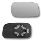 Replacement Wing Mirror Glass Right for VW Caddy 1995-2004 Clip-On Driver Off side Heated Convex