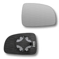 Replacement Wing Mirror Glass Right for Nissan Note 2006-2013 Clip-On Driver Off side Heated Convex