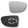 Replacement Wing Mirror Glass Right for Nissan Leaf 2018-2022 Clip-On Driver Off side Heated Convex