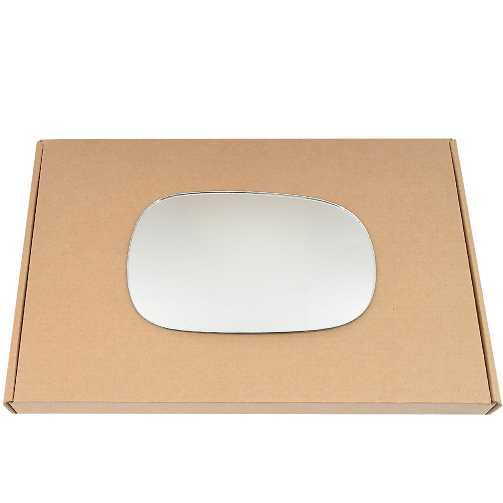 Wing Mirror Glass Right for Ford KA 1996-2008 Stick-On Driver Off Side Convex