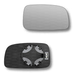 Replacement Wing Mirror Glass Right for Toyota Avensis 2003-2006 Clip-On Driver Off side Heated Convex