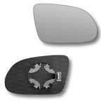 Replacement Wing Mirror Glass Right for Audi A8 2010-2017 Clip-On Driver Off side Heated Convex