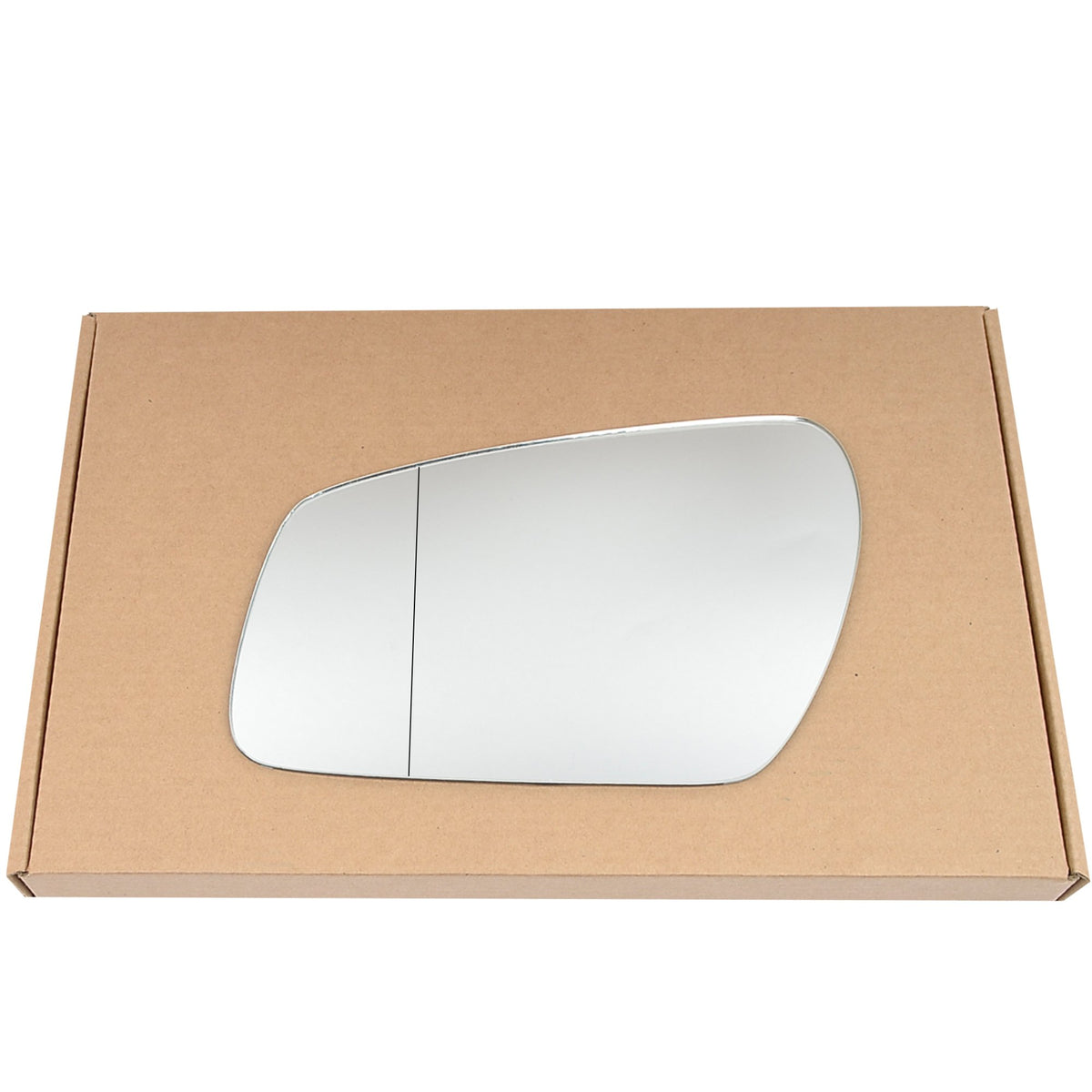 Wing Mirror Glass Left for Ford Fusion 2005-2010 Stick-On Passenger Near Side with Blind Spot