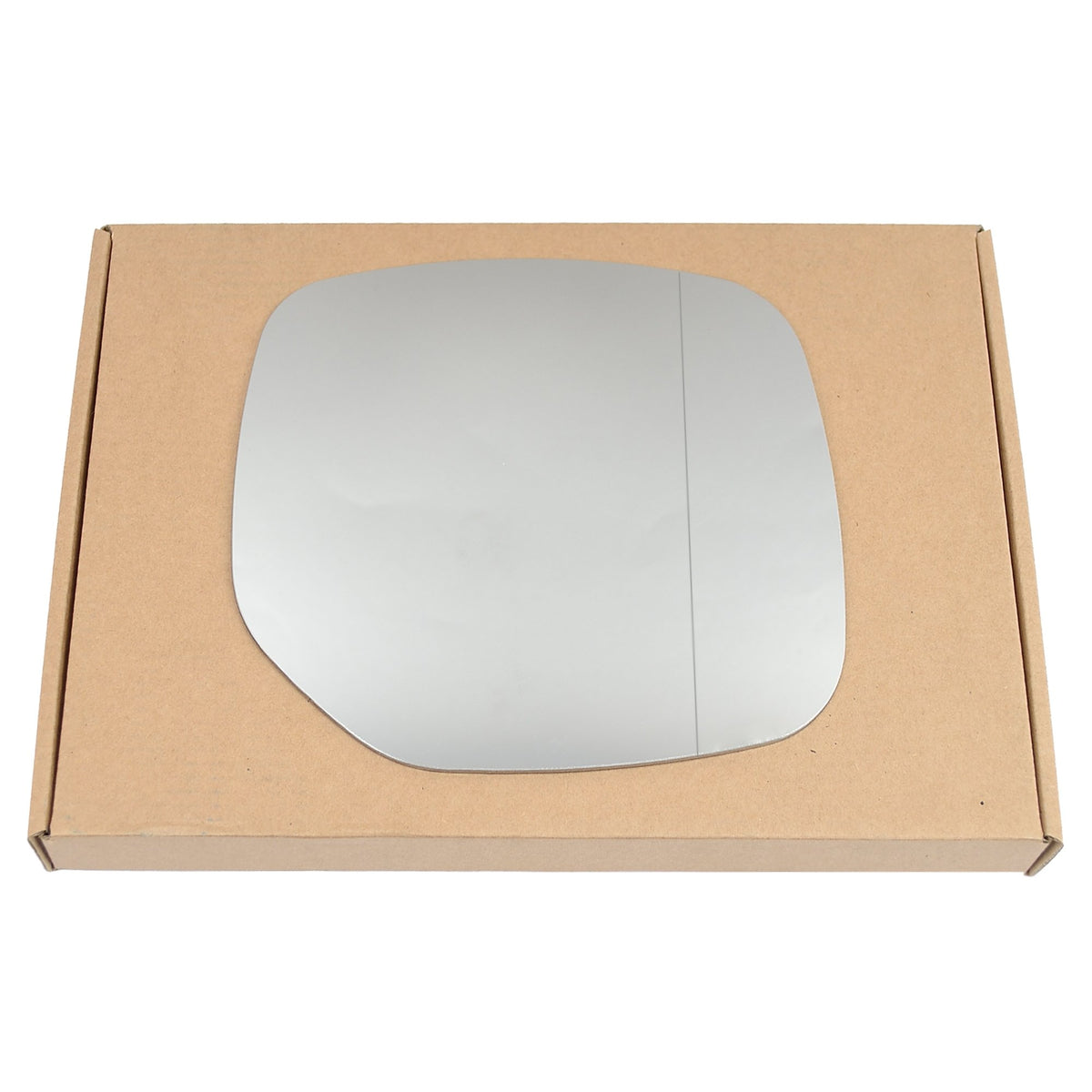 Wide Angle Right driver side Silver Wing mirror glass for Citroen Berlingo 1996-2008