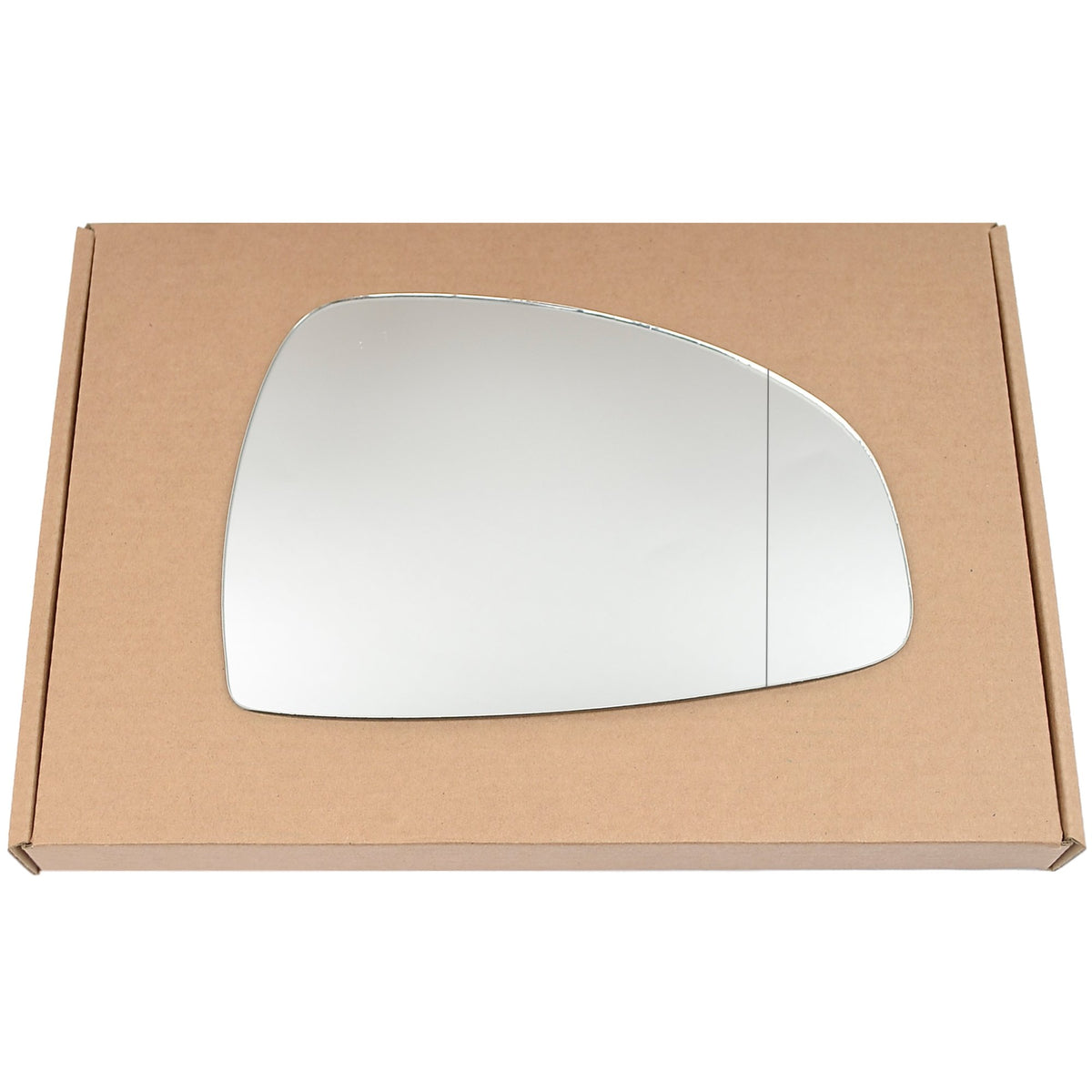 Wing Mirror Glass Right for Audi R8 2006-2012 Stick-On Driver Off Side with Blind Spot