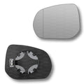 Replacement Wing Mirror Glass Left for Peugeot 5008 2009-2016 Clip-On Passenger Near Side N/S Heated with Blind Spot