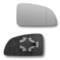 Replacement Wing Mirror Glass Right for Vauxhall Meriva 2002-2010 Clip-On Driver Off side Heated with Blind Spot