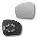 Replacement Wing Mirror Glass Left for Land Rover Discovery 2017-2022 Clip-On Passenger Near Side N/S Heated Convex