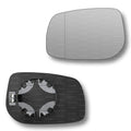 Replacement Wing Mirror Glass Left for Toyota Auris 2006-2012 Clip-On Passenger Near Side N/S Heated with Blind Spot