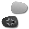 Replacement Wing Mirror Glass Right for Alfa Romeo Giulia 2015-2022 Clip-On Driver Off side Heated Convex