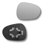 Replacement Wing Mirror Glass Right for Alfa Romeo Giulia 2015-2022 Clip-On Driver Off side Heated Convex