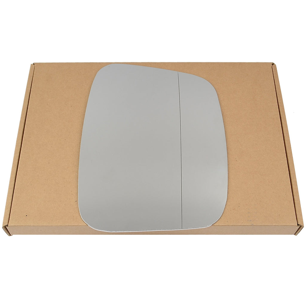 Wing Mirror Glass Right for Fiat Fiorino 2007-2020 Stick-On Driver Off Side with Blind Spot