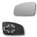 Replacement Wing Mirror Glass Left for Renault Espace 2003-2009 Clip-On Passenger Near side Heated Convex