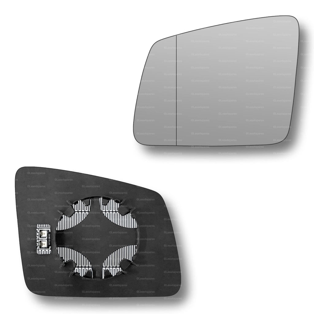 Replacement Wing Mirror Glass Left for Mercedes GLE 2015-2019 Clip-On Passenger Near Side N/S Heated with Blind Spot