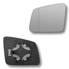 Replacement Wing Mirror Glass Left for Mercedes GLE 2015-2019 Clip-On Passenger Near Side N/S Heated with Blind Spot
