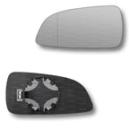 Replacement Wing Mirror Glass Left for Vauxhall Astra 2004-2008 Clip-On Passenger Near Side N/S Heated with Blind Spot