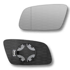 Replacement Wing Mirror Glass Left for Audi A3 2000-2003 Clip-On Passenger Near Side N/S Heated with Blind Spot
