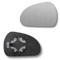 Replacement Wing Mirror Glass Left for Peugeot 207 2006-2012 Clip-On Passenger Near Side N/S Heated Convex