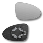 Replacement Wing Mirror Glass Right for Porsche Macan 2014-2022 Clip-On Driver Off side Heated Convex