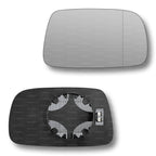 Replacement Wing Mirror Glass Right for Toyota Yaris 1999-2005 Clip-On Driver Off side Heated with Blind Spot