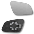Replacement Wing Mirror Glass Right for BMW 6 Series 2011-2018 Clip-On Driver Off side Heated with Blind Spot