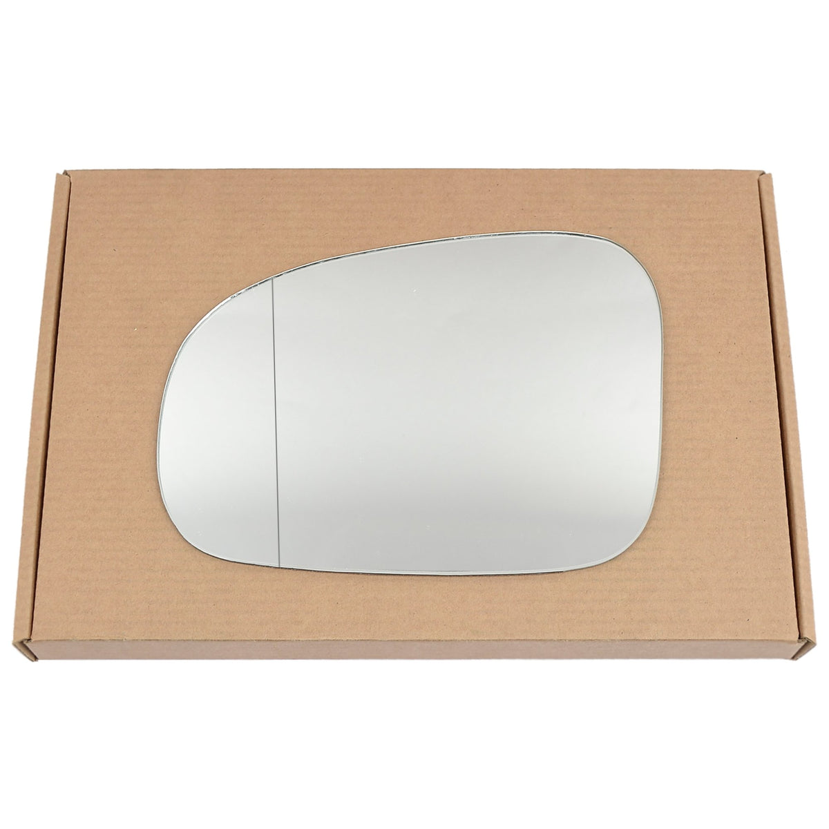 Wing Mirror Glass Left for Toyota Verso-S 2010-2013 Stick-On Passenger Near Side with Blind Spot