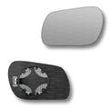 Replacement Wing Mirror Glass Left for Mazda 3 2003-2009 Clip-On Passenger Near Side N/S Heated Convex