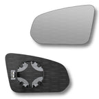 Replacement Wing Mirror Glass Left for Volvo S90 2016-2022 Clip-On Passenger Near Side N/S Heated Convex