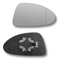 Replacement Wing Mirror Glass Right for Vauxhall Corsa D 2006-2014 Clip-On Driver Off side Heated with Blind Spot